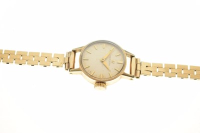 Lot 89 - Omega - Lady's 9ct gold cocktail watch