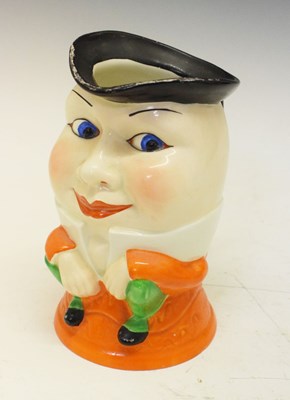 Lot 346 - Carlton Ware 'Humpty Dumpty' musical jug