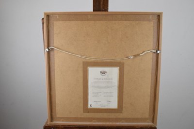 Lot 357 - Mackenzie Thorpe (b.1956) - Limited edition photo lithograph - 'With Child'