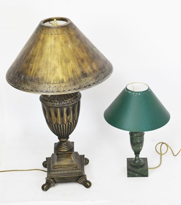 Lot 677 - Two modern lamps