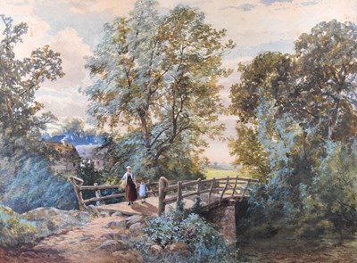 Lot 368 - 19th Century watercolour - "Chagford"