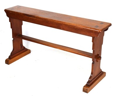 Lot 568 - Pine long stool or window seat
