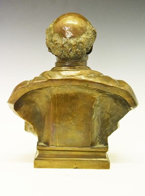 Lot 256 - John Adams-Acton (1830-1910) - Bronze bust of Sir Thomas Storey (1825-1898)