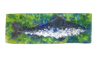 Lot 360 - Siddy Langley (b.1955), pate-de-verre glass tile