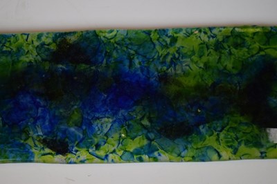 Lot 360 - Siddy Langley (b.1955), pate-de-verre glass tile