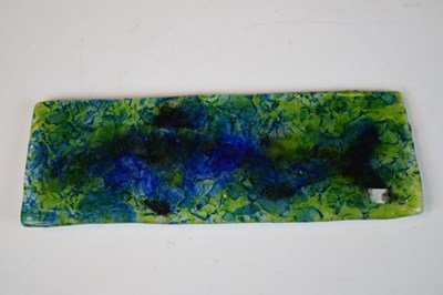 Lot 360 - Siddy Langley (b.1955), pate-de-verre glass tile