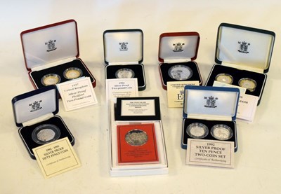 Lot 118 - Quantity of Royal Mint silver proof coins, etc