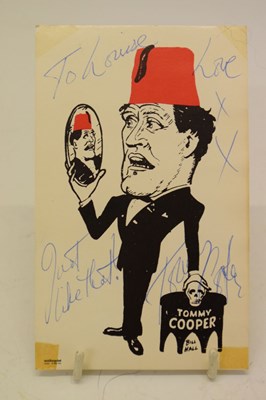 Lot 167 - Autographs - Tommy Cooper signed publicity card