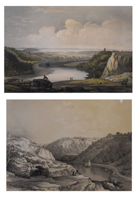 Lot 569 - Quantity of 19th Century Avon Gorge and other prints