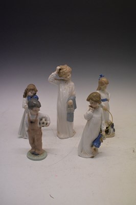 Lot 273 - Five Nao figurines