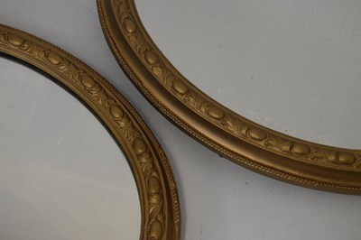 Lot 471 - Pair of gilt-framed wall mirrors