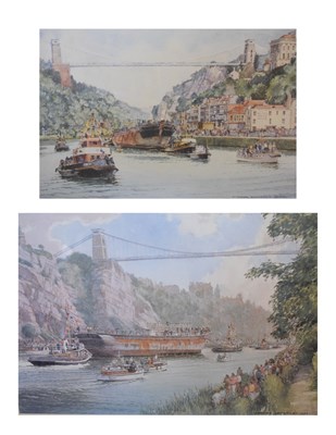 Lot 690 - Frank Shipsides - Two S.S. Great Britain  prints