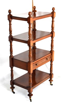 Lot 473 - 19th Century four-tier whatnot