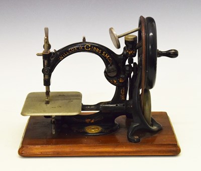 Lot 147 - Victorian Willcox & Gibbs sewing machine