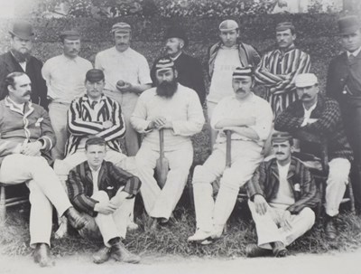Lot 124 - Cricket - Photograph of W. G. Grace 1889