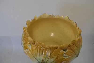 Lot 582 - Burmantofts jardiniere and stand