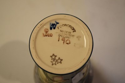 Lot 388 - Moorcroft pottery 'Lizard Orchild' pattern baluster vase