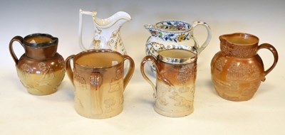 Lot 331 - Collection of 19th Century ceramic jugs, etc.