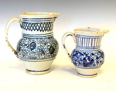 Lot 297 - Two Mediterranean pottery jugs