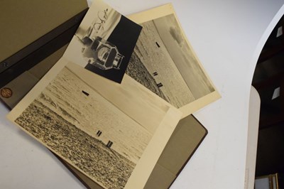 Lot 150 - Two Second World War 'Mrs. Churchills' Red Cross Aid to Russia' posters, in album