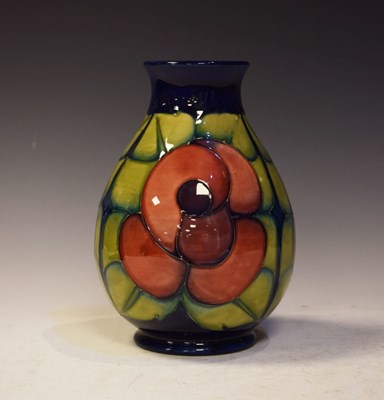 Lot 394 - Moorcroft pottery 'Moorcroft Rose' bulbous vase