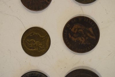 Lot 108 - Quantity of Georgian and other coinage, tokens, etc