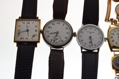 Lot 115 - Quantity of mainly vintage fashion and dress watches