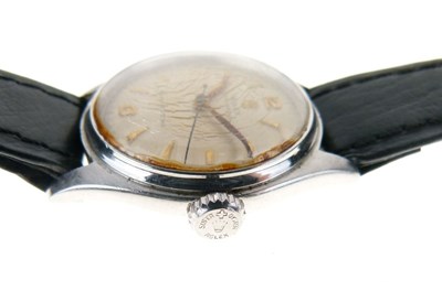 Lot 62 - Rolex - Gentleman's Oyster Royal shock-resisting stainless steel wristwatch