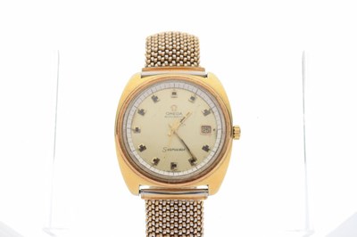 Lot 80 - Omega - Gentleman's gold-plated Seamaster wristwatch