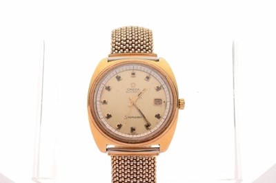 Lot 80 - Omega - Gentleman's gold-plated Seamaster wristwatch