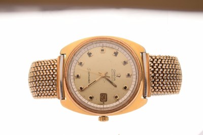 Lot 80 - Omega - Gentleman's gold-plated Seamaster wristwatch