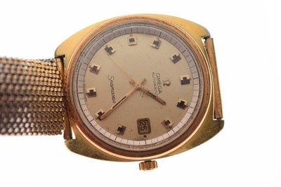 Lot 80 - Omega - Gentleman's gold-plated Seamaster wristwatch