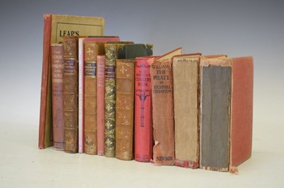 Lot 174 - Books- Quantity of books include Edward Lear 'The Book of Nonsense and More Nonsense'