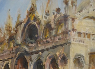 Lot 476 - Neil Murison RWA (1930-2018) - Gouache - St. Mark's Venice