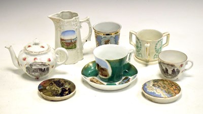 Lot 310 - Group of transfer-printed commemorative wares