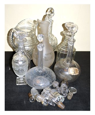 Lot 269 - Assorted 19th Century and later glassware