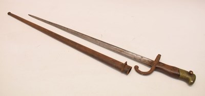 Lot 233 - French Gras rifle bayonet