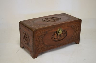 Lot 684 - Chinese camphar wood chest