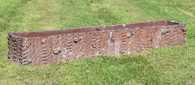 Lot 663 - Victorian glazed stoneware plant trough