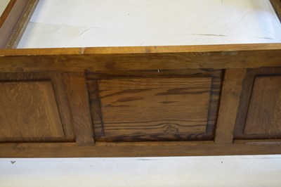 Lot 492 - Oak tester bed