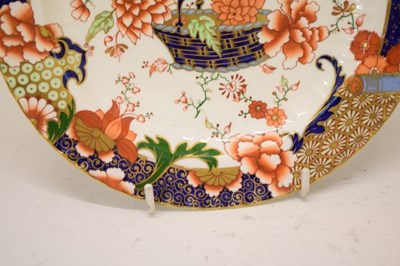 Lot 328 - Two late Victorian Royal Crown Derby plates