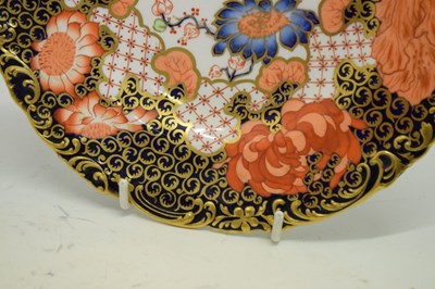 Lot 328 - Two late Victorian Royal Crown Derby plates