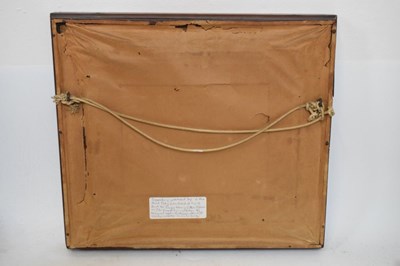 Lot 227 - Victorian gros point embroidery study of two pheasants