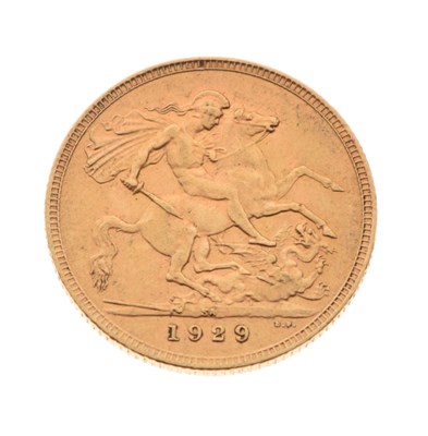 Lot 174 - Gold Coins - George V Sovereign 1929