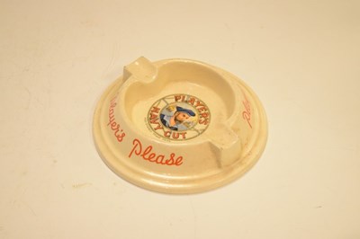 Lot 191 - Advertising interest - Player's Navy Cut ashtray