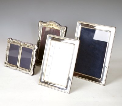 Lot 151 - Four modern silver photograph frames