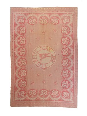 Lot 188 - White Star Line blanket