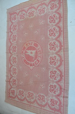 Lot 188 - White Star Line blanket