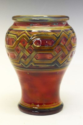 Lot 247 - Richard Joyce for Royal Lancastrian lustre vase