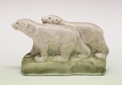 Lot 256 - Pilkingtons Royal Lancastrian polar bears